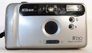 Nikon AF230 film camera plus case