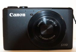 Canon Powershot S110 with charger and box