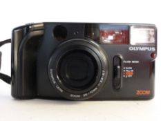 Olympus AZ-1 zoom film camera plus case and manual