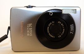 Canon Ixus 75 digital camera with charger