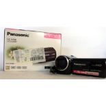 Panasonic HC-V130 video camera plus manual and box