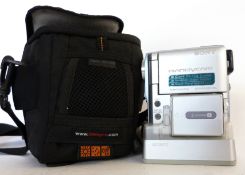 Sony Handicam DCR-PC106E video camera and case