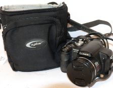Lumix DMC-FZ18 digital camera with charger and fitted case