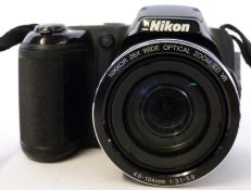 Nikon Coolpix L810 digital camera plus manual and charger