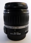 Canon zoom lens EF-S 18-55mm