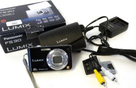 Lumix DMC-FS30 plus charger and box