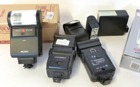 Mixed Lot: flashes including Sigma EF-430ST and Cobra Auto 210
