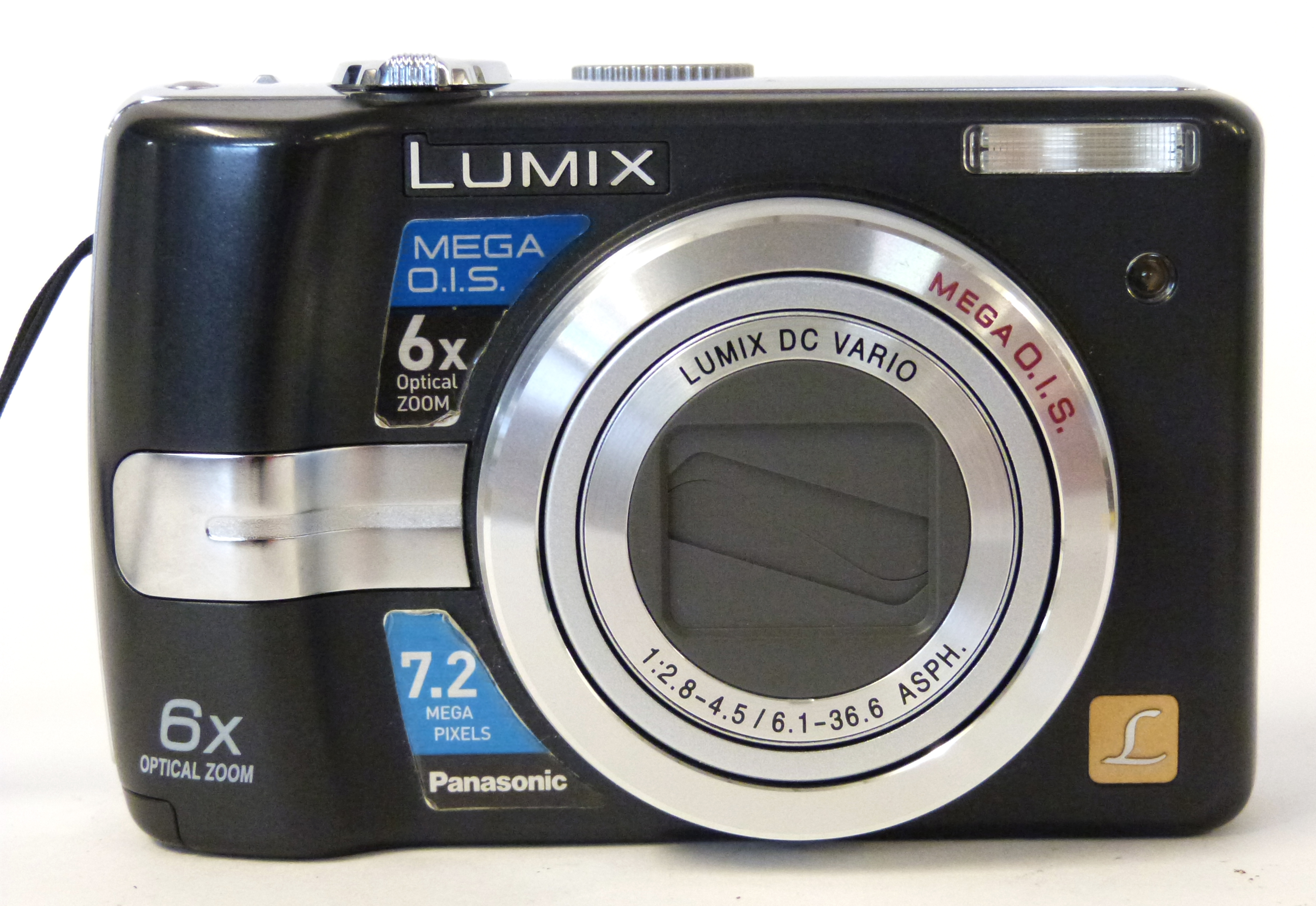 Lumix DMC-LZ6 digital camera plus leads - Image 2 of 3
