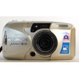 Olympus MJU380 film camera with case