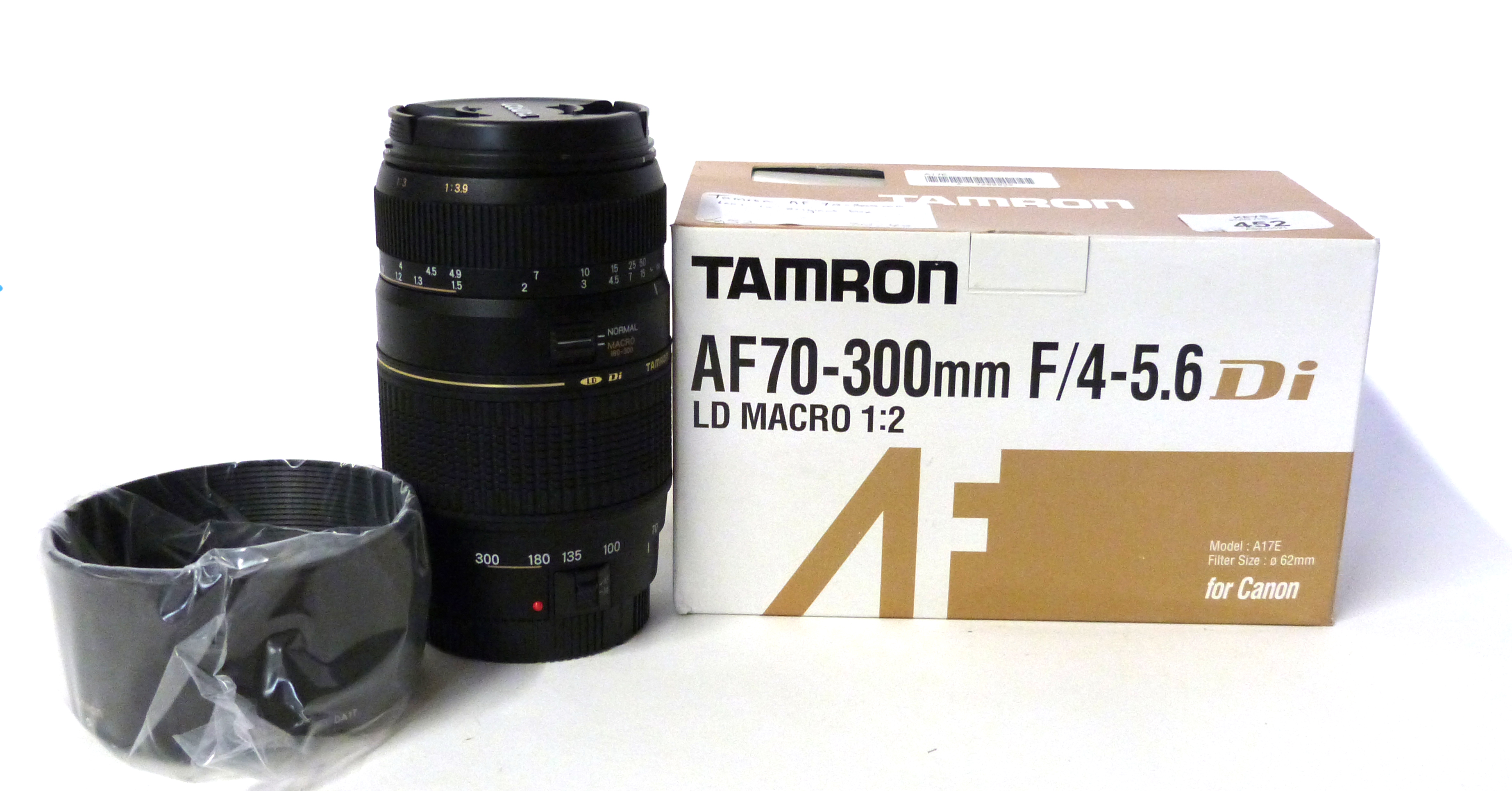 Tamron AF70-300mm lens in original box