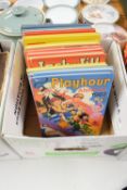 BOX CONTAINING CHILDREN'S ANNUALS