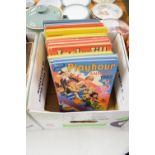 BOX CONTAINING CHILDREN'S ANNUALS