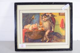 PRINT AFTER LOUIS WAIN