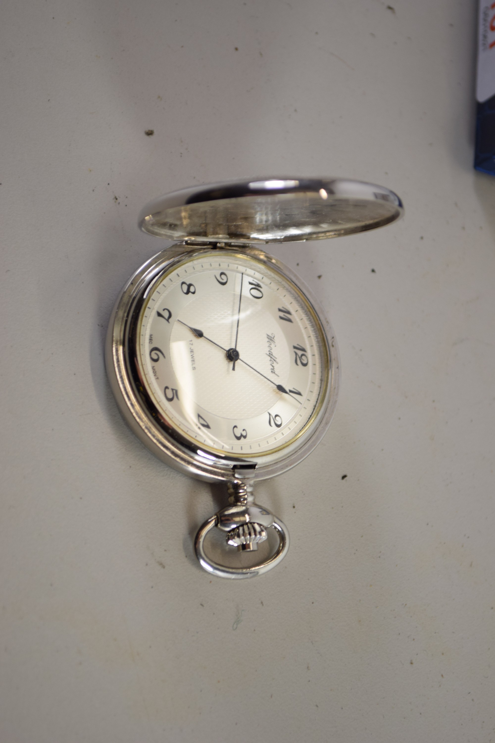 WOODFORD POCKET WATCH IN SILVER METAL CASE - Image 2 of 2