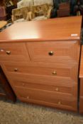 MODERN CHEST OF DRAWERS, WIDTH APPROX 77CM