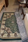 LARGE MODERN FLORAL PATTERNED RUG, APPROX 160 X 220CM