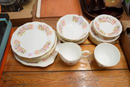 PART COLCLOUGH TEA SET