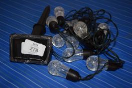 SET OF LED SOLAR LIGHTS