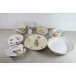 ROYAL WORCESTER EVESHAM PATTERN KITCHEN WARES, SMALL DISHES, CRUET SET ETC