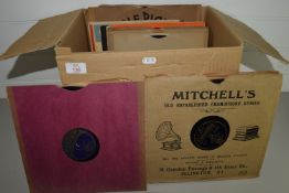 BOX CONTAINING RECORDS, 1930S