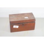 SMALL MAHOGANY BOX