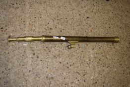 VINTAGE BRASS TELESCOPE, LENGTH APPROX 102CM