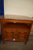 ORNATE REPRODUCTION TV CABINET, WIDTH APPROX 104CM