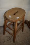 KITCHEN STOOL, HEIGHT APPROX 56CM