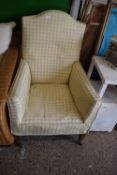 EARLY TO MID 20TH CENTURY ARMCHAIR, WIDTH APPROX 63CM MAX