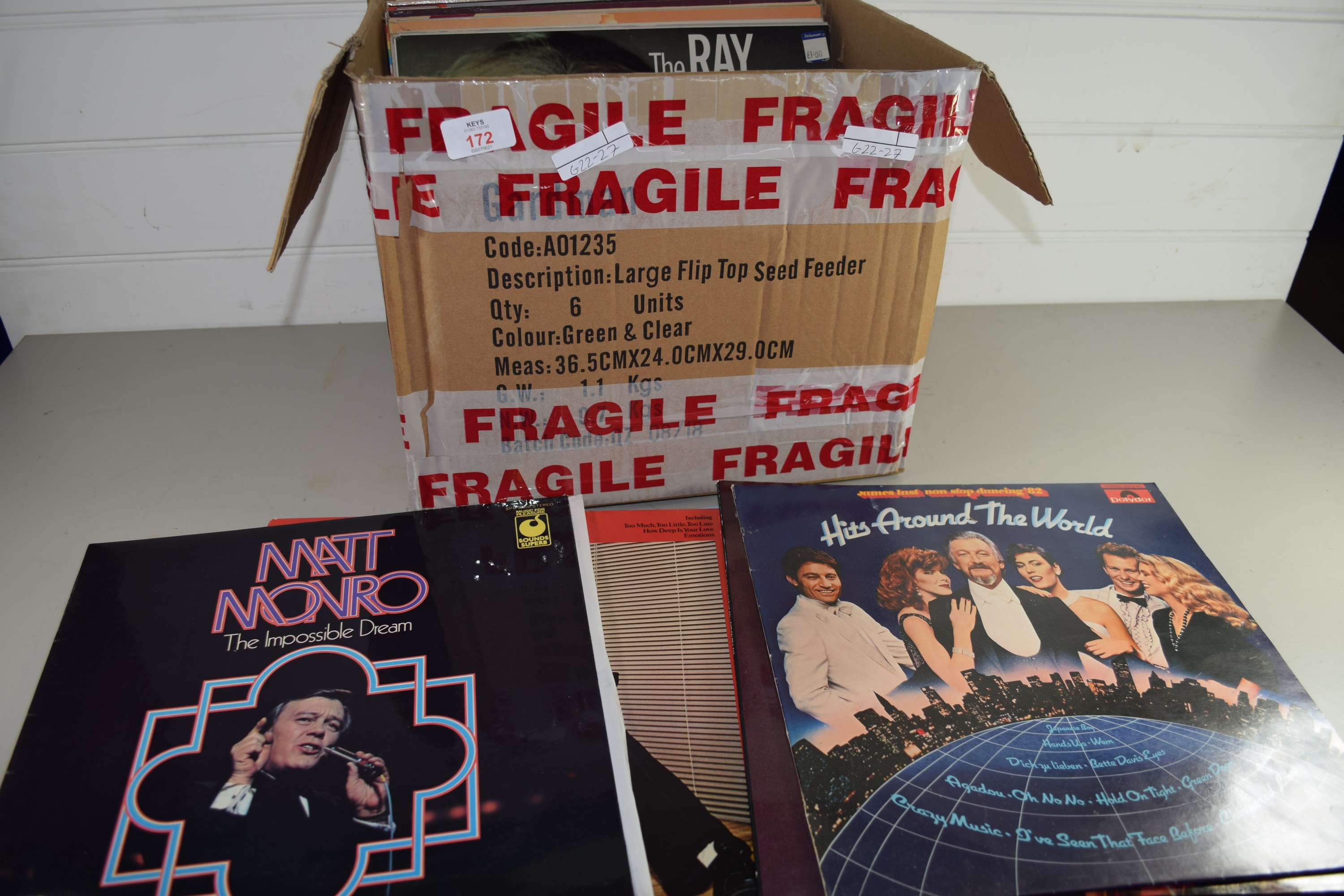 BOX CONTAINING RECORDS, MAINLY POP MUSIC, MATT MONRO, JOHNNY MATHIS ETC - Image 2 of 5