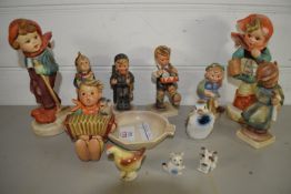 GROUP OF HUMMEL FIGURES