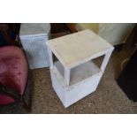 SMALL BEDSIDE CABINET, WIDTH APPROX 41CM