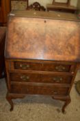 SMALL EARLY 20TH CENTURY FALL FRONT BUREAU, WIDTH APPROX 61CM