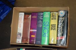 BOX OF MIXED BOOKS - HARDBACK NOVELS