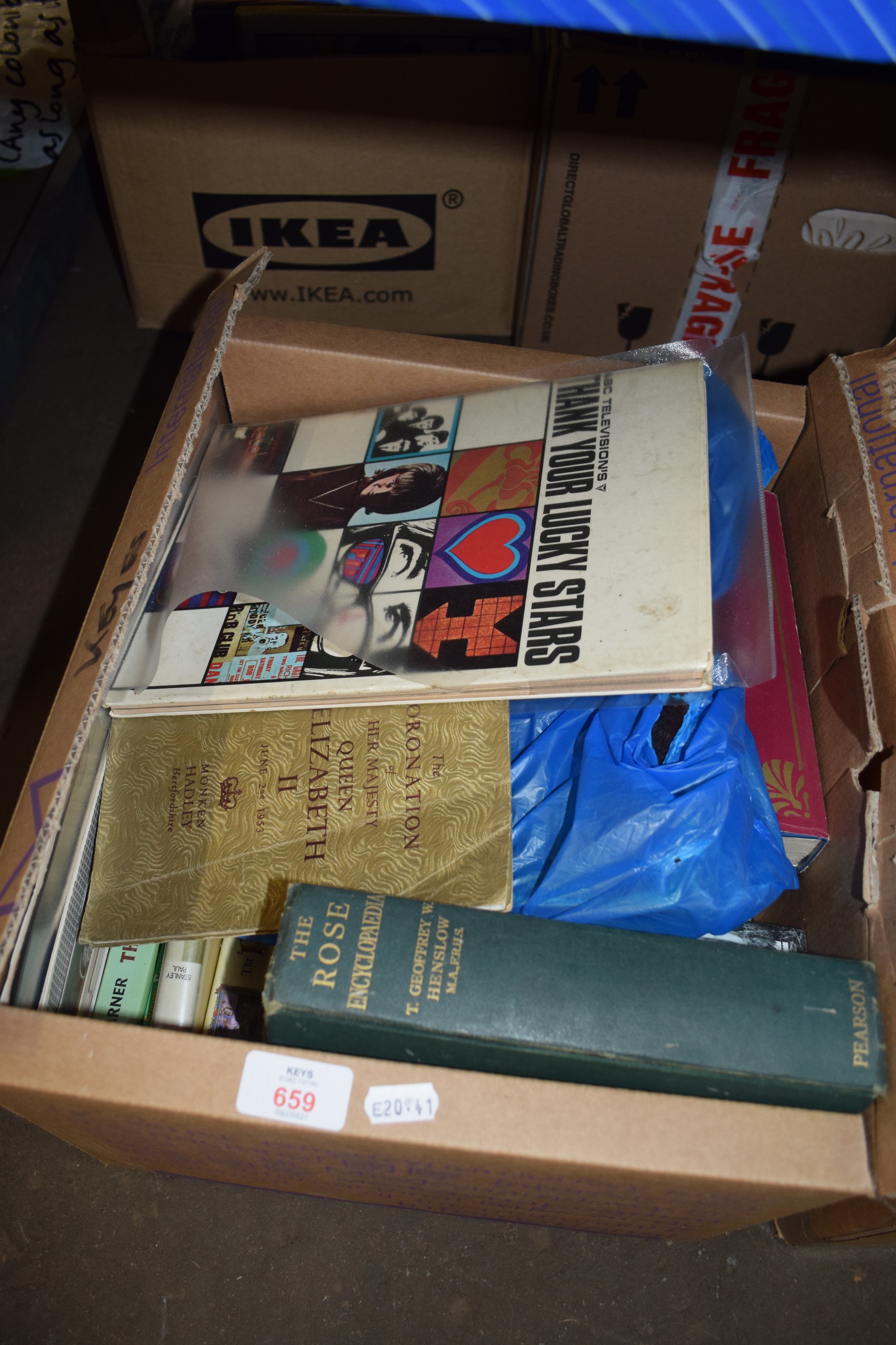 BOX OF MIXED BOOKS - VARIOUS TITLES