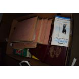 BOX OF MIXED BOOKS - ROAD ATLASES ETC