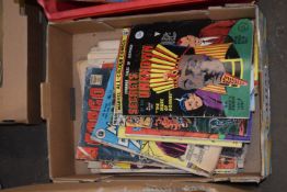 BOX OF MARVEL COMICS