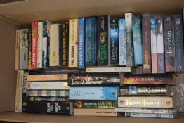 BOX OF MIXED BOOKS - PAPERBACK NOVELS