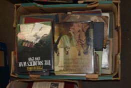 BOX OF MIXED BOOKS - SOME MILITARY