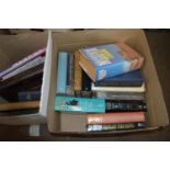 BOX OF MIXED BOOKS - HARDBACK NOVELS