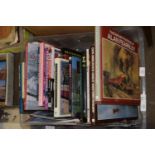 BOX OF MIXED BOOKS - STEAM RAILWAYS