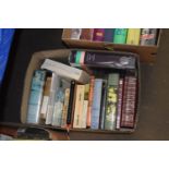 BOX OF MIXED BOOKS - OXFORD DICTIONARY AND OTHERS