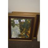 THREE PRINTS IN GILT FRAMES