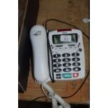 TELEPHONE FOR THE PARTIALLY SIGHTED