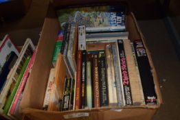 BOX OF MIXED BOOKS - VARIOUS TITLES, SOME HISTORY AND SOME COOKERY