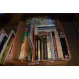 BOX OF MIXED BOOKS - VARIOUS TITLES, SOME HISTORY AND SOME COOKERY