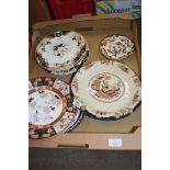 QTY OF MASON'S IRONSTONE CHINA AND PLATES