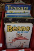 BOX OF CHILDREN'S BOOKS - BEANO 1969 ETC