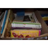 BOX OF MIXED BOOKS - SOME SCIENCE AND GARDENING