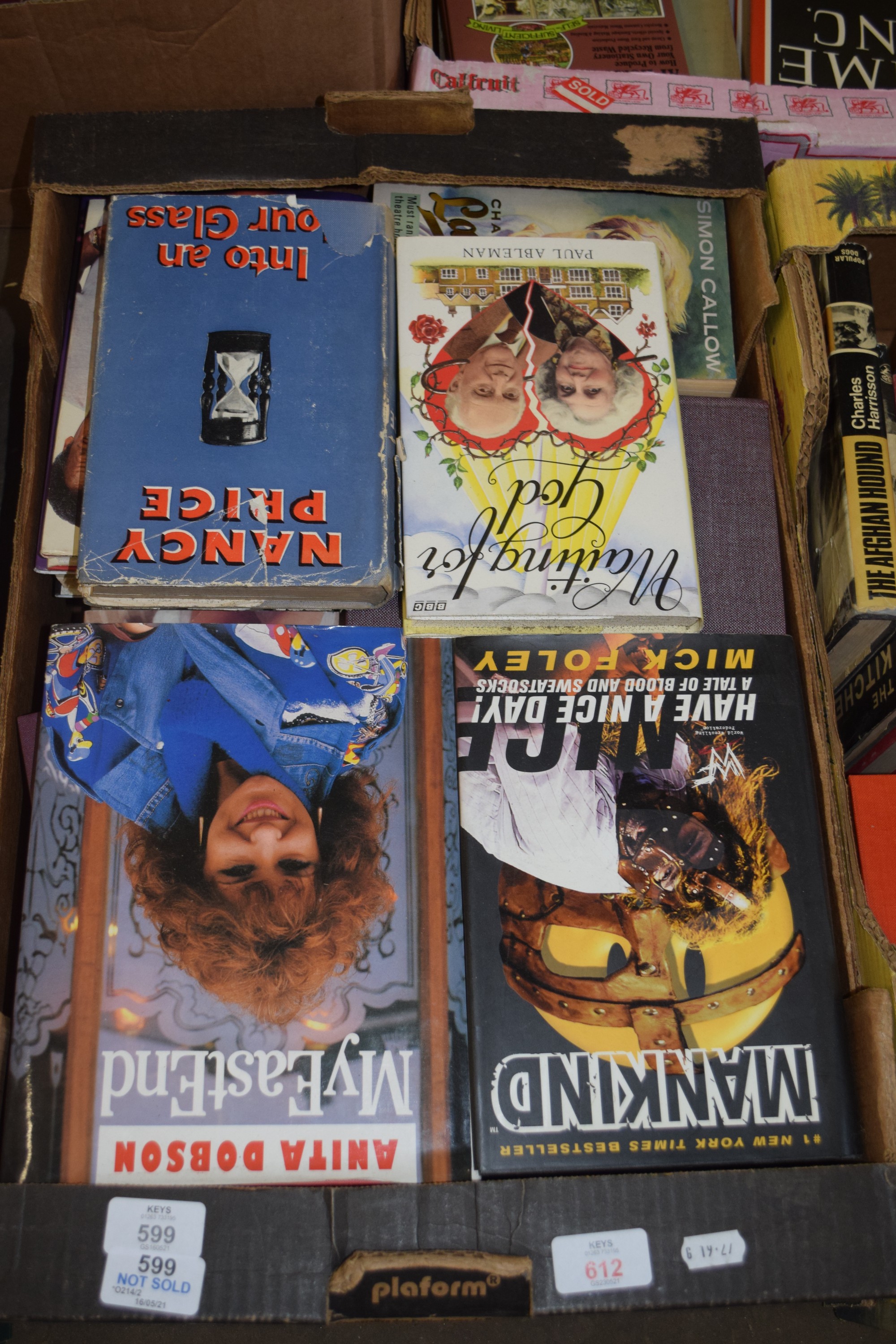 BOX OF MIXED BOOKS - MAINLY NOVELS